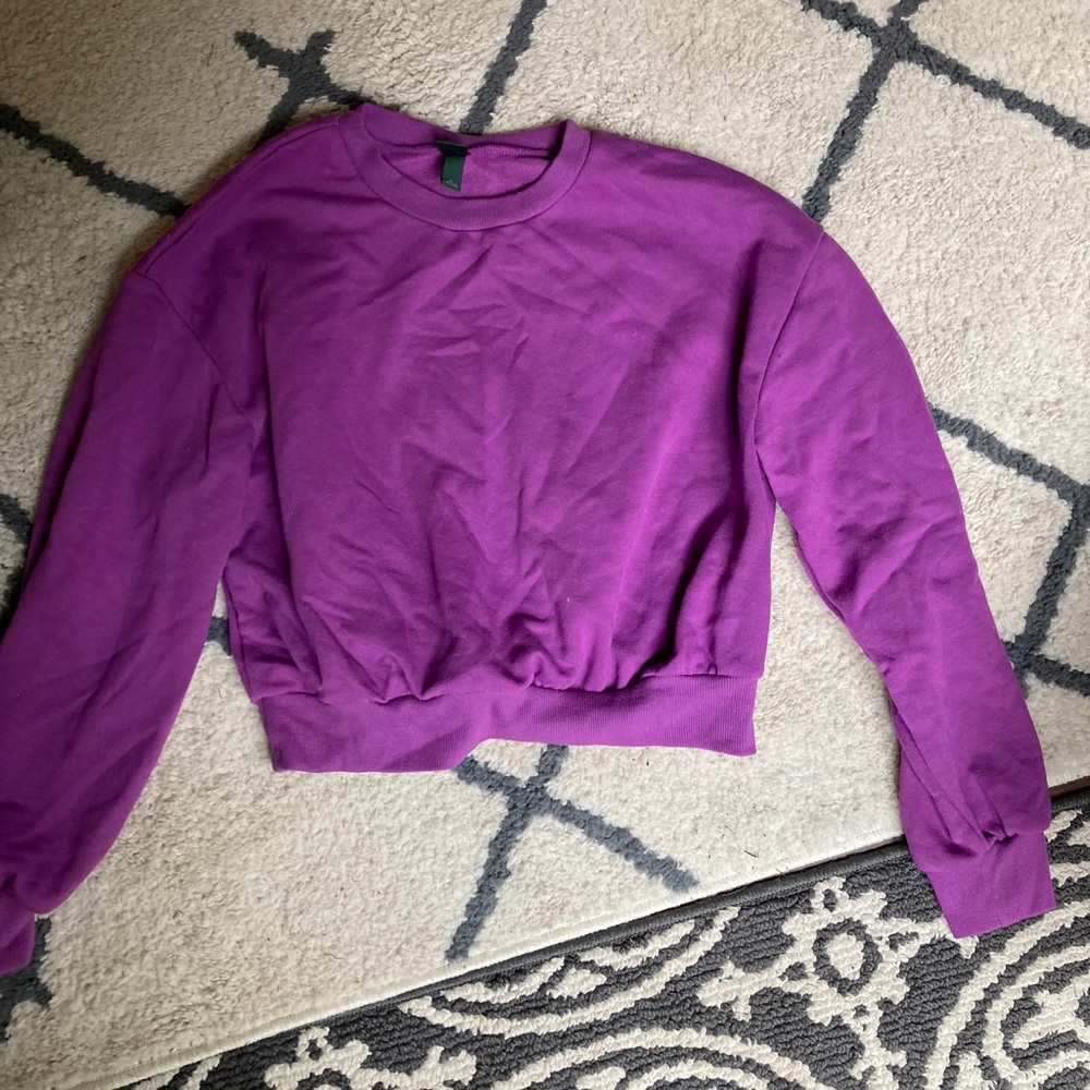 Sweatshirt cropped